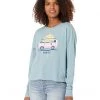 Life is Good Shirts & Tops Van Go Long Sleeve Boxy Tee -Life is Good Sales Store 71VpIcZP3NL. AC SR736920