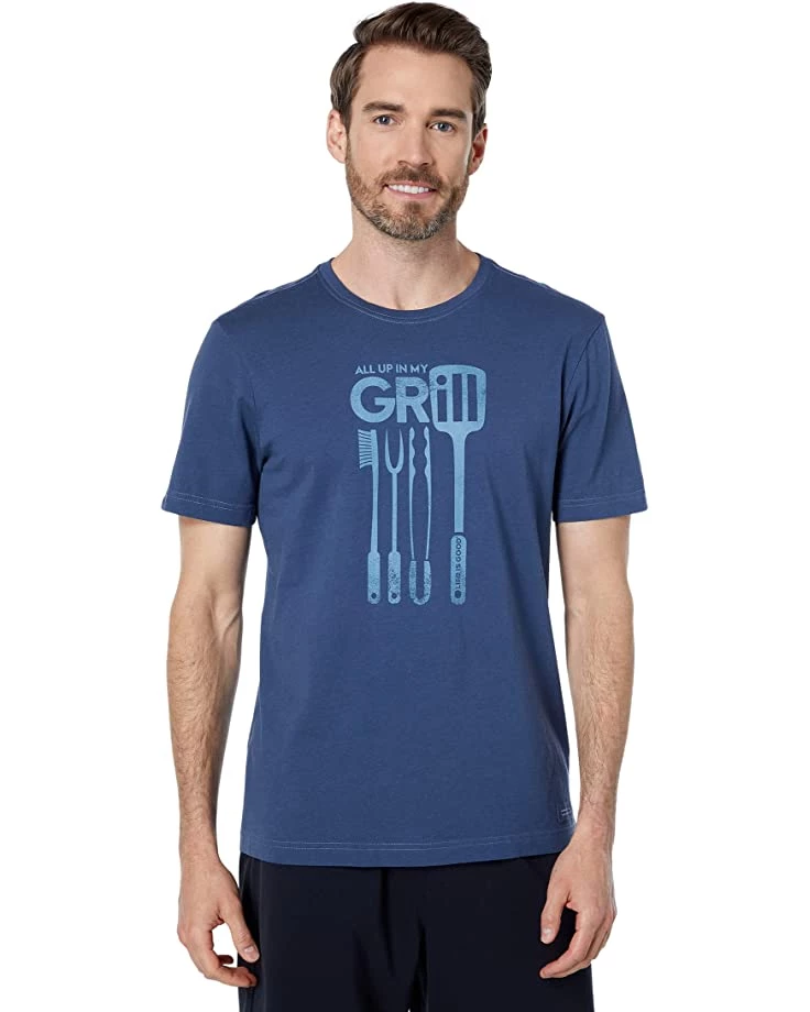 Life is Good Shirts & Tops All Up in My Grill Crusher™ Tee 3 Life is Good Shirts & Tops All Up in My Grill Crusher™ Tee