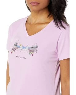 Life is Good Shirts & Tops Beach Path Crusher-Lite™ Vee -Life is Good Sales Store 71WAJE4uQDL. AC SR736920