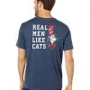 Life is Good Shirts & Tops Real Men Like Cats Tee -Life is Good Sales Store 71XbL9L3xaL. AC SR736920