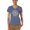 Life is Good Shirts & Tops Flower of Power Crusher™ Vee -Life is Good Sales Store 71Y5dFoM0L. AC SR736920