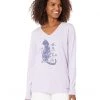 Life is Good Shirts & Tops Cat Flower Power Long Sleeve Crusher™ Vee -Life is Good Sales Store 71ZCtGnY3eL. AC SR736920