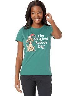 Life is Good Shirts & Tops Max The Rescue Dog Crusher™ Tee