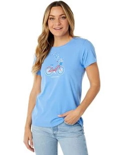 Life is Good Shirts & Tops Americana Bike Crusher™ Tee