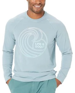 Life is Good Shirts & Tops Linear Sun Crusher-Flex™ Crew -Life is Good Sales Store 71bPYqMsiLL. AC SR736920