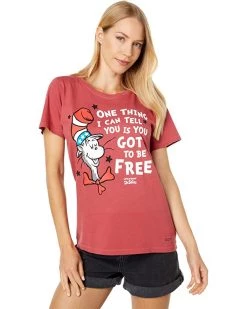 Life is Good Shirts & Tops Cat In The Hat Got To Be Free Tee
