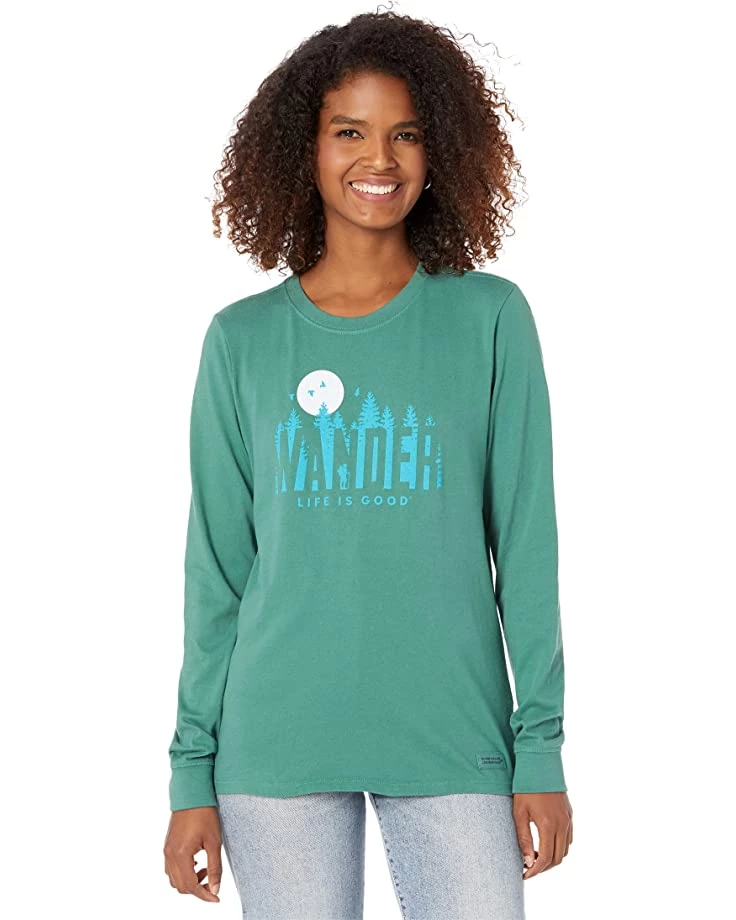 Life is Good Shirts & Tops Wander Forest Long Sleeve Crusher™ Tee 3 Life is Good Shirts & Tops Wander Forest Long Sleeve Crusher™ Tee