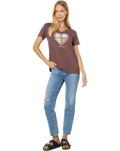 Life is Good Shirts & Tops LIG 365 One Hear Crusher™ Vee -Life is Good Sales Store 71ccO7lMdsL. AC SR736920