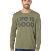 Life is Good Shirts & Tops LIG Wordmark Stack Long Sleeve Crusher-Lite™ Tee 2 Life is Good Shirts & Tops LIG Wordmark Stack Long Sleeve Crusher-Lite™ Tee -Life is Good Sales Store 71e5ciJh5yL. AC SR736920