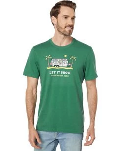 Life is Good Shirts & Tops Let It Snow Camper Crusher™ Tee