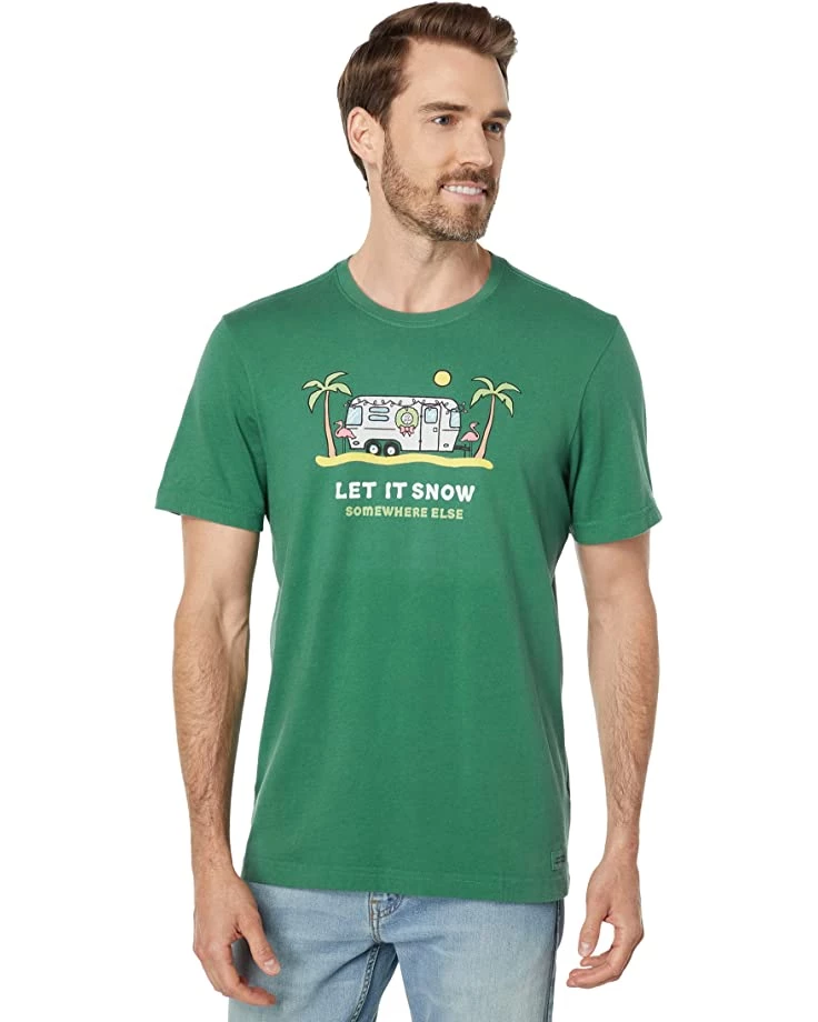 Life is Good Shirts & Tops Let It Snow Camper Crusher™ Tee 3 Life is Good Shirts & Tops Let It Snow Camper Crusher™ Tee