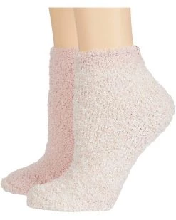 Barefoot Dreams Cozychic 2-Pair Tennis Socks Set
