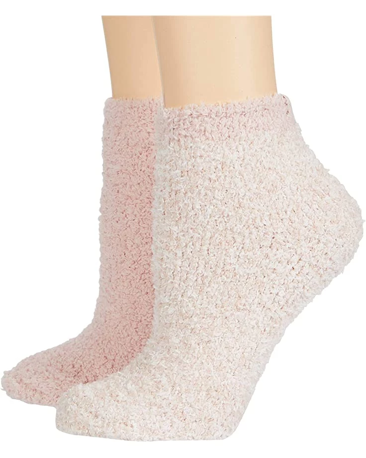 Barefoot Dreams Cozychic 2-Pair Tennis Socks Set 3 Barefoot Dreams Cozychic 2-Pair Tennis Socks Set