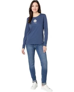 Life is Good Shirts & Tops Daisy Long Sleeve Crusher™ Tee 9 Life is Good Shirts & Tops Daisy Long Sleeve Crusher™ Tee -Life is Good Sales Store 71f6CflqmvL. AC SR736920