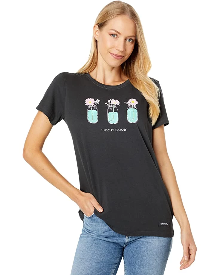 Life is Good Shirts & Tops Flag Truck Crusher Tee 3 Life is Good Shirts & Tops Flag Truck Crusher Tee