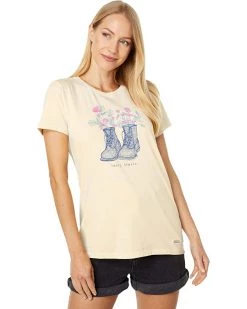 Life is Good Shirts & Tops Happy Trails Boots Crusher-Lite™ Tee