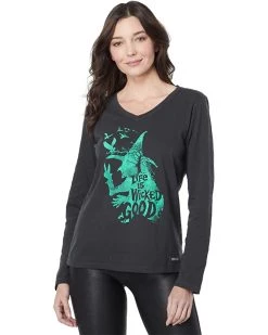 Life is Good Shirts & Tops Wizard Of Oz Life Is Wicked Good Long Sleeve Crusher™ Tee