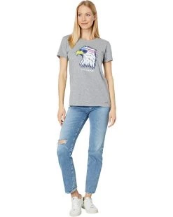 Life is Good Shirts & Tops Patriotic Eagle Crusher-Lite™ Tee -Life is Good Sales Store 71hQQ9r BuL. AC SR736920