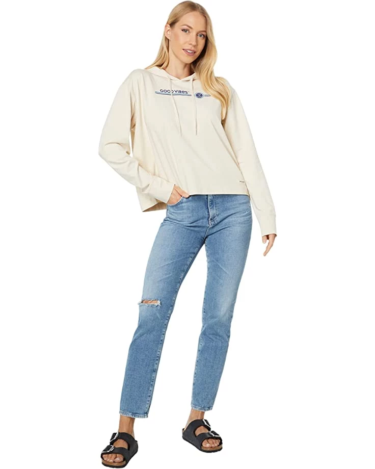 Life is Good Hoodies & Sweatshirts Good Vibes Stripe Crusher-Flex™ Boxy Hoodie 6 Life is Good Hoodies & Sweatshirts Good Vibes Stripe Crusher-Flex™ Boxy Hoodie - Image 4