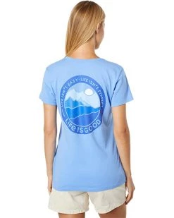Life is Good Shirts & Tops Life Isn't Perfect Mountains Crusher-Lite™ Tee
