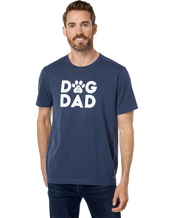 Life is Good Shirts & Tops Dog Dad Crusher™ Tee 3 Life is Good Shirts & Tops Dog Dad Crusher™ Tee