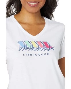Life is Good Shirts & Tops Chair Spectrum Crusher™ Vee -Life is Good Sales Store 71kDBrkeTL. AC SR736920