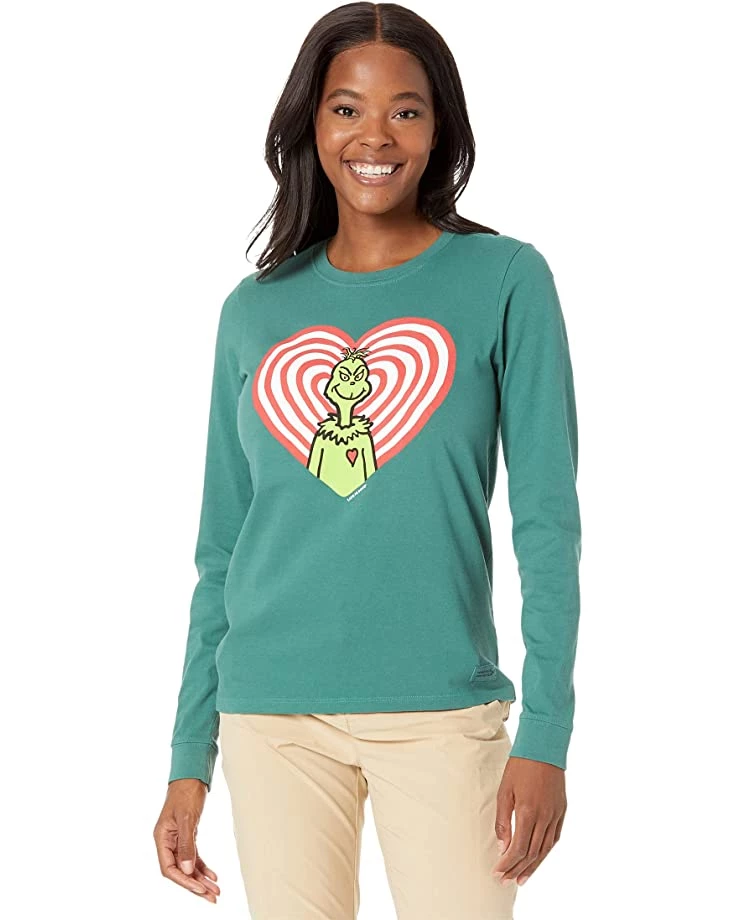 Life is Good Shirts & Tops Grinch Turn Up The Love Long Sleeve Crusher™ Tee 3 Life is Good Shirts & Tops Grinch Turn Up The Love Long Sleeve Crusher™ Tee