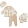 Barefoot Dreams Kids CozyChic Ultra Lite Plaid Bundle (Infant) | Kids' Sets -Life is Good Sales Store 71mNxWZ4atL. AC SR736920