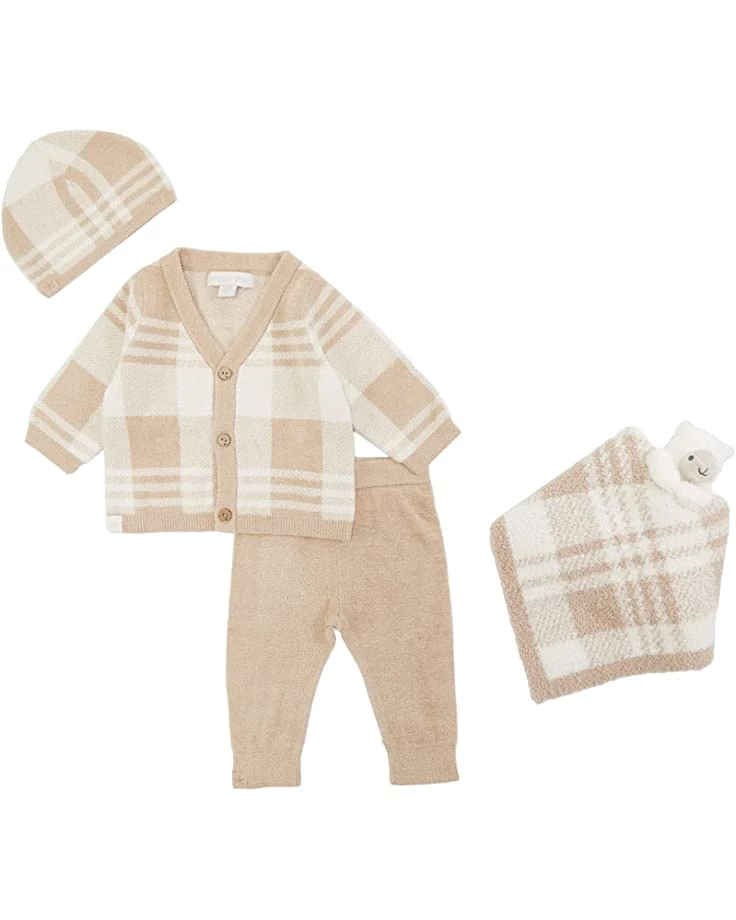 Barefoot Dreams Kids CozyChic Ultra Lite Plaid Bundle (Infant) | Kids' Sets 3 Barefoot Dreams Kids CozyChic Ultra Lite Plaid Bundle (Infant) | Kids' Sets