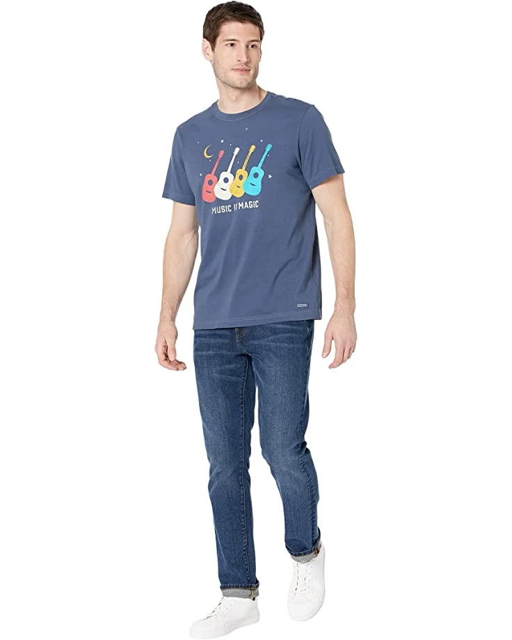 Life is Good Shirts & Tops Music Is Magic Guitar Crusher™ Tee 6 Life is Good Shirts & Tops Music Is Magic Guitar Crusher™ Tee - Image 4