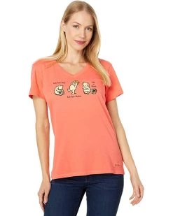 Life is Good Shirts & Tops Winnie Life Isn't Easy Short Sleeve Crusher™ Tee