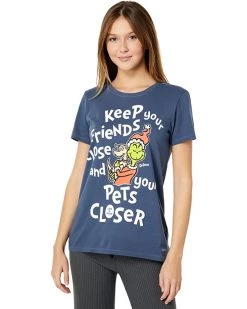 Life is Good Shirts & Tops Grinch Max Pets Closer Short Sleeve Crusher™ Tee
