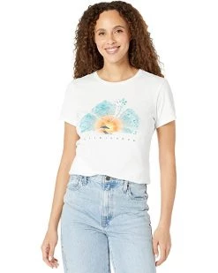 Life is Good Shirts & Tops Hibiscus Beach Water Crusher™ Tee