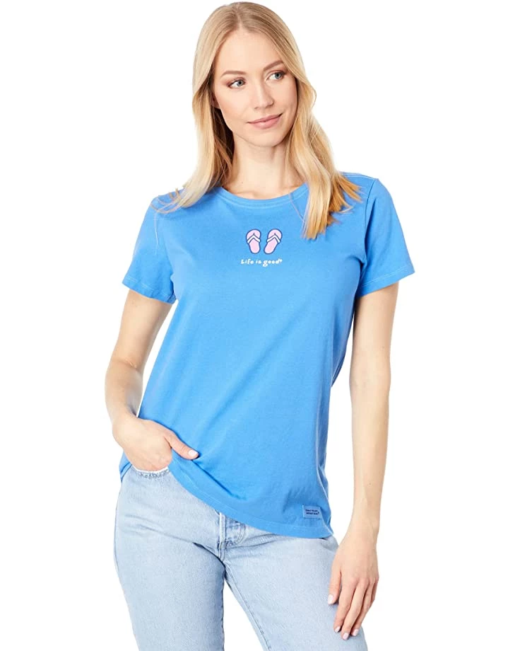 Life is Good Shirts & Tops Flip-Flops Crusher™ Tee 3 Life is Good Shirts & Tops Flip-Flops Crusher™ Tee