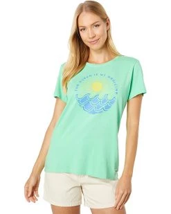 Life is Good Shirts & Tops Ocean Is My Medicine Wave Crusher-Lite™ Tee
