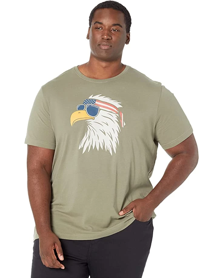 Life is Good Shirts & Tops Patriotic Eagle Crusher-Lite™ Tee 3 Life is Good Shirts & Tops Patriotic Eagle Crusher-Lite™ Tee