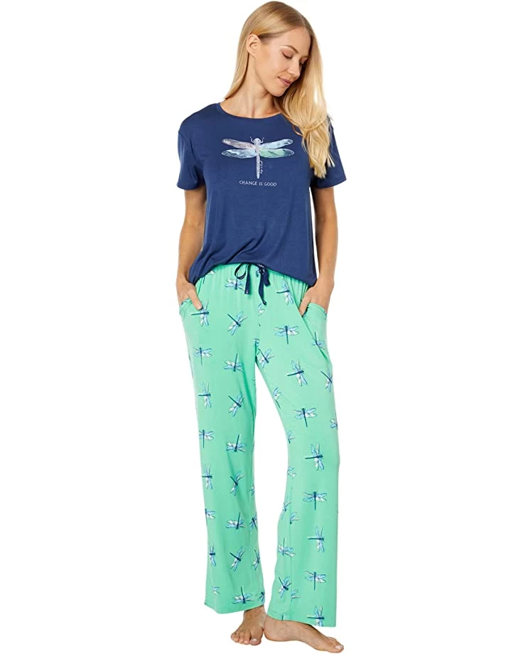 Life is Good Sleepwear Change Dragonfly Lightweight Sleep Tee 6 Life is Good Sleepwear Change Dragonfly Lightweight Sleep Tee - Image 4