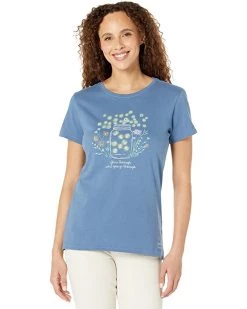 Life is Good Shirts & Tops Fireflies Flowers Jar Crusher™ Tee