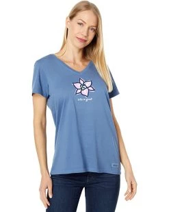 Life is Good Shirts & Tops 2005 Orchid Short Sleeve Crusher™ Tee