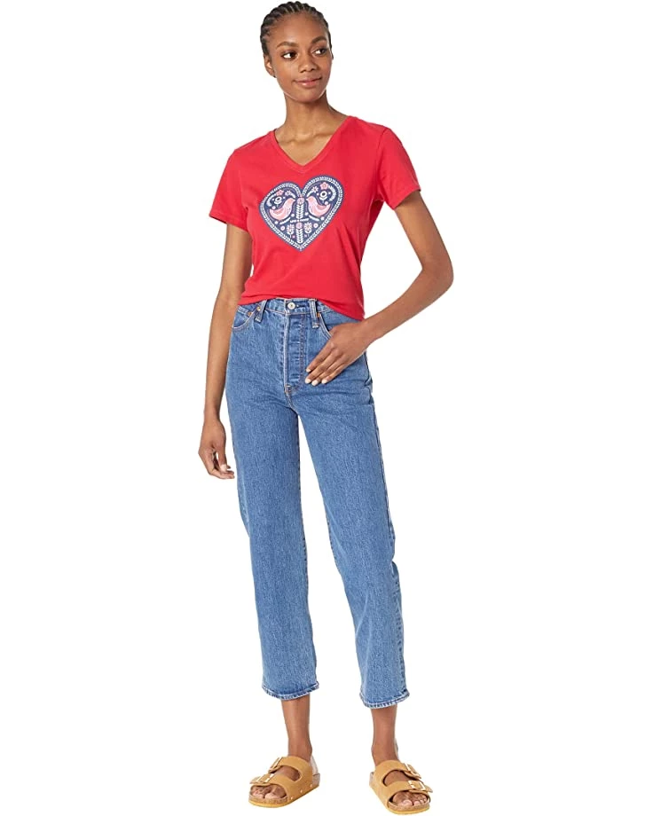 Life is Good Shirts & Tops Folklore Heart Crusher™ Vee 6 Life is Good Shirts & Tops Folklore Heart Crusher™ Vee - Image 4