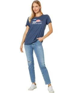 Life is Good Shirts & Tops Sunset Watercolor Crusher-Lite™ Tee 9 Life is Good Shirts & Tops Sunset Watercolor Crusher-Lite™ Tee -Life is Good Sales Store 71wp4pOS0L. AC SR736920