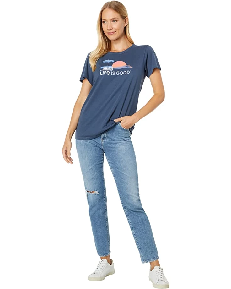 Life is Good Shirts & Tops Sunset Watercolor Crusher-Lite™ Tee 6 Life is Good Shirts & Tops Sunset Watercolor Crusher-Lite™ Tee - Image 4