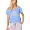 Life is Good Sleepwear Wildflower Hike Snuggle Up Relaxed Sleep Vee -Life is Good Sales Store 71yAVmUj xL. AC SR736920