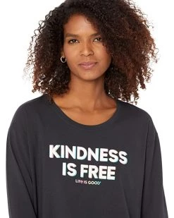 Life is Good Hoodies & Sweatshirts Kindness Is Free Crusher-Flex™ Tunic -Life is Good Sales Store 810ORnEARML. AC SR736920