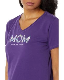 Life is Good Shirts & Tops Wildflower Mom Crusher-Lite™ Vee 8 Life is Good Shirts & Tops Wildflower Mom Crusher-Lite™ Vee -Life is Good Sales Store 810p9HecwzL. AC SR736920