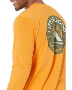 Life is Good Shirts & Tops In Tents 94 Long Sleeve Crusher-Lite™ Tee -Life is Good Sales Store 811mlx7swbL. AC SR736920