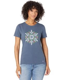 Life is Good Shirts & Tops Snowflake Berries Crusher™ Tee