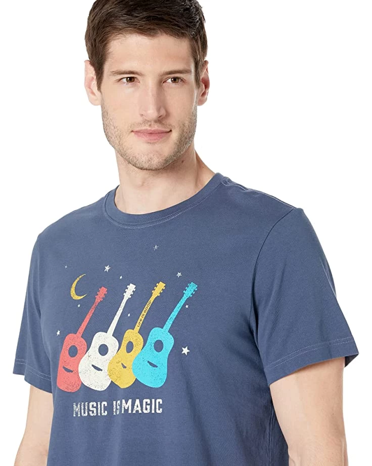 Life is Good Shirts & Tops Music Is Magic Guitar Crusher™ Tee 5 Life is Good Shirts & Tops Music Is Magic Guitar Crusher™ Tee - Image 3