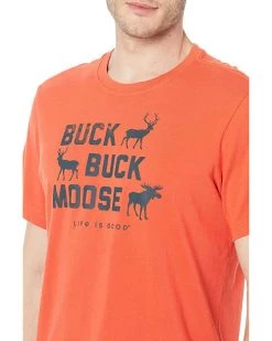 Life is Good Shirts & Tops Buck Buck Moose Crusher™ Tee 8 Life is Good Shirts & Tops Buck Buck Moose Crusher™ Tee -Life is Good Sales Store 813DGVKmyL. AC SR736920