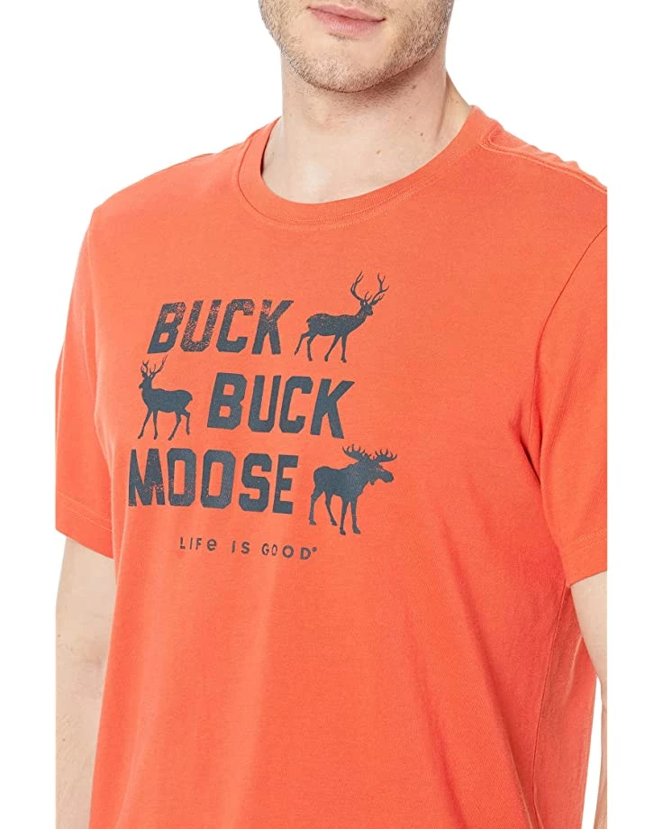 Life is Good Shirts & Tops Buck Buck Moose Crusher™ Tee 5 Life is Good Shirts & Tops Buck Buck Moose Crusher™ Tee - Image 3